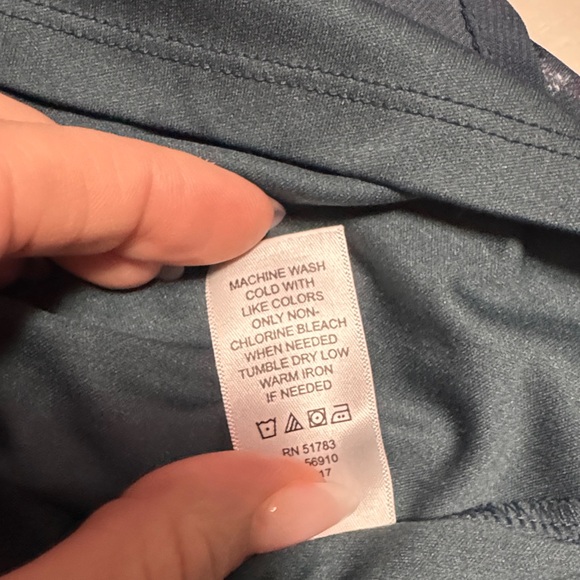 Maurices Teal and Pink/Purple Patterned Dress Size XS - Picture 11 of 11